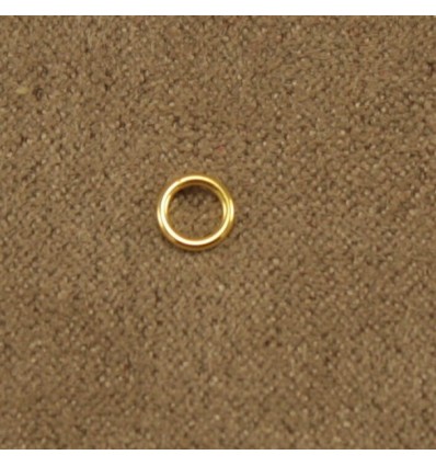 Guldfarvet løs ring, flere størrelser