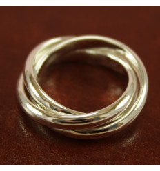 Trinity Ring, Sølvfarve